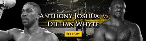 Anthony Joshua vs. Dillian Whyte Online Boxing Betting