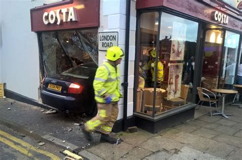 Westerham Costa Coffee Crash Updates After Car Ploughs Into Cafe