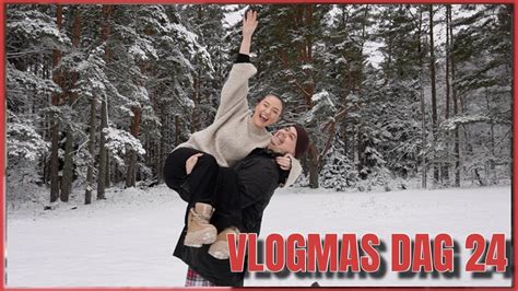 Feir Jul Med Oss Vlogmas Dag Youtube