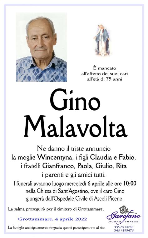 Gino Malavolta Riviera Oggi