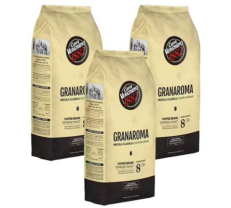 Caffè Vergnano Coffee Beans Gran Aroma 3x1kg