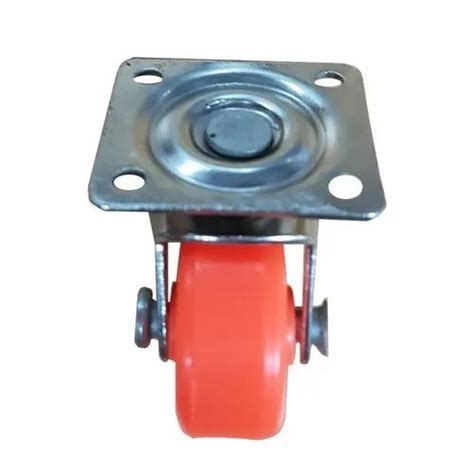 Mild Steel Frame Mm Revolving Single Wheel Caster At Rs Set In