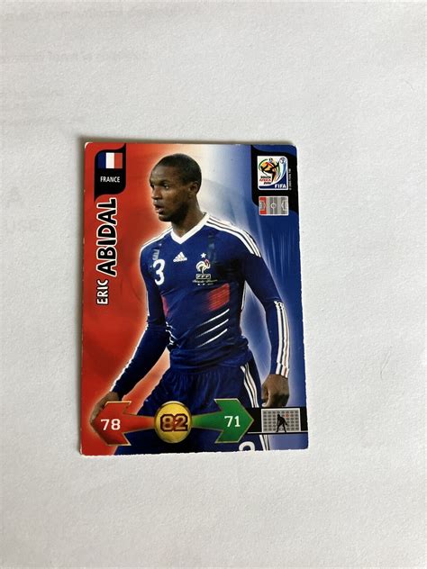 Panini Adrenalyn Trading Card Fu Ball Wm Eric Abidal France Bild