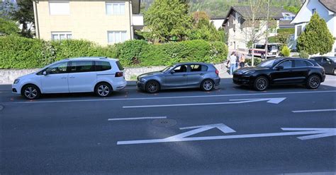 Verkehrsunfall Mit Drei Fahrzeugen In Vaduz Vaterland Online