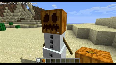 Minecraft 1 9 Schneemann HD YouTube