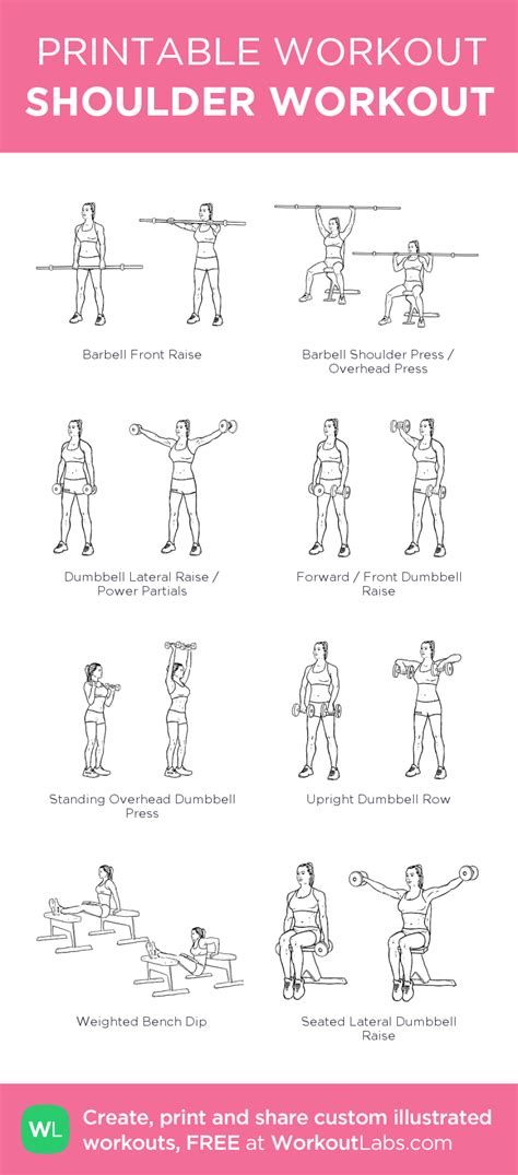 SHOULDER WORKOUT | Shoulder workout, Shoulder exercises physical ...