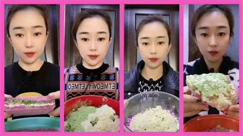 Asmr Refrozen Shaved Ice Eating With Matcha Milk Powder Youtube