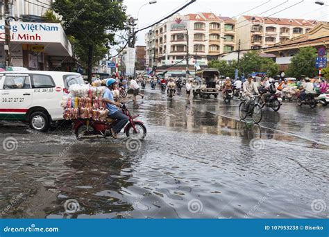 Monsoon Season in Southeast Asia Editorial Stock Photo - Image of color ...