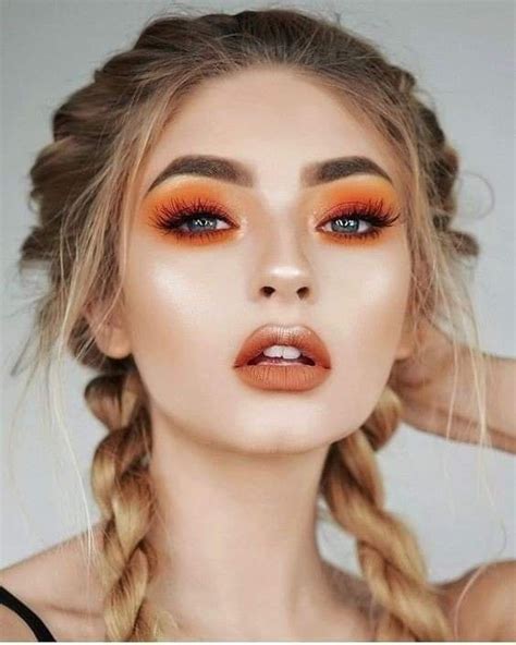 Maquillaje En Tonos Naranja 30 Destellantes Ideas Lo Mejor De 2024