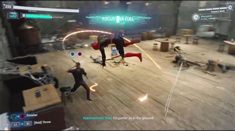 Spiderman Remastered Ps Spidey Dives Into Hammerhead Hideout No