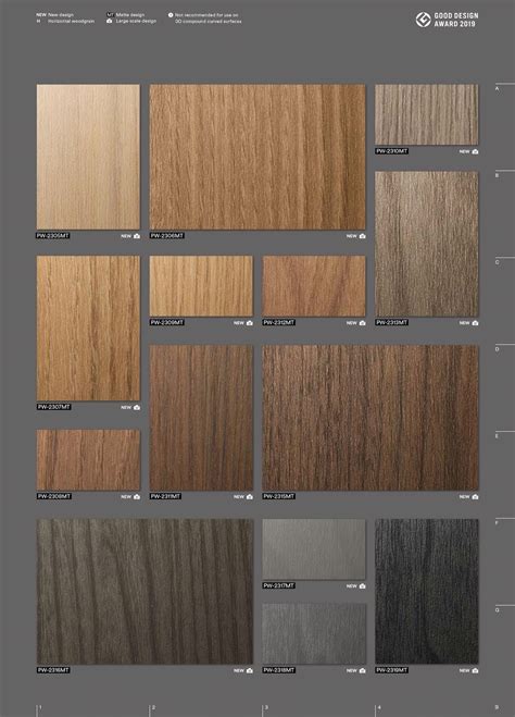 3M Di-Noc Premium Wood PW-2306MT Architectural Film