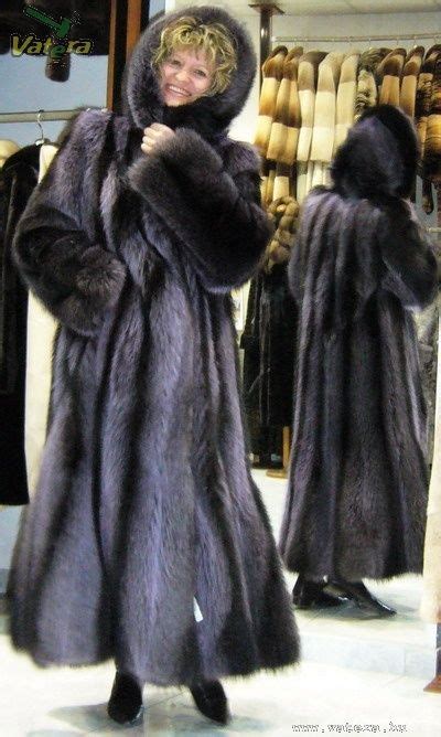 Hooded Raccoon Fur Coat Raccoon Fur Coat Big Game Pretty Dresses