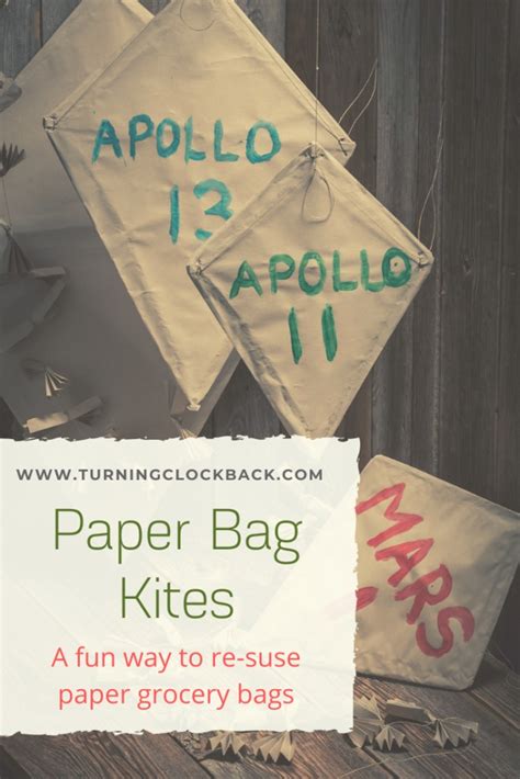 Creative Uses For Brown Paper Bags Turning The Clock Back