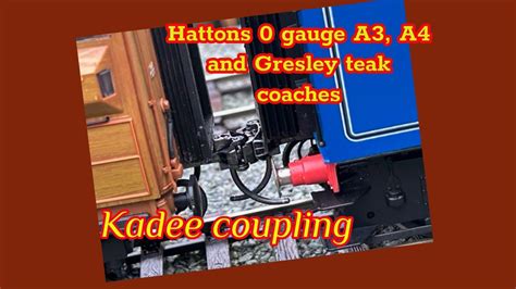 Kadee Couplers On 0 Gauge Hattons A3 Flying Scotsman A4 Sir Nigel Gresley And Hattons Teak