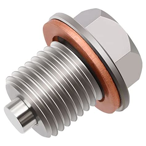 Snapklik Seamaka M14 X 1 5 Magnetic Oil Drain Plug Stainless Steel