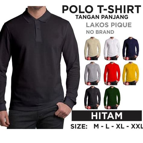 Jual Bigpromo La Noveli Wear Kaos Kerah Pria Polo Shirt Lengan