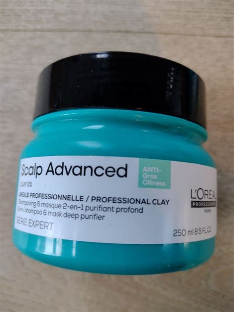 L Oreal Professionnel Scalp Advanced Shampoo And Mask 2 In 1 250ml Ebay