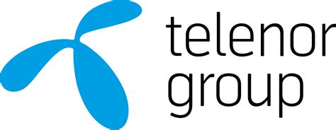 Telenor logo in transparent PNG and vectorized SVG formats