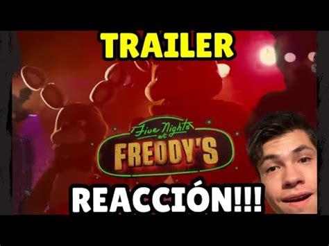 REACCIONANDO Al Trailer De FNAF La Pelicula YouTube