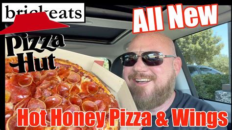 Pizza Hut NEW Hot Honey Pizza Boneless Wings Review Brickeats