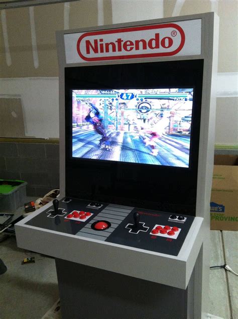 Nintendo Arcade Cab Arcade Arcade Cabinet Diy Nintendo