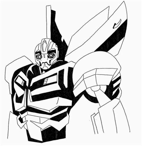 Autobot Bumblebee Para Colorear Imprimir E Dibujar Coloringonly