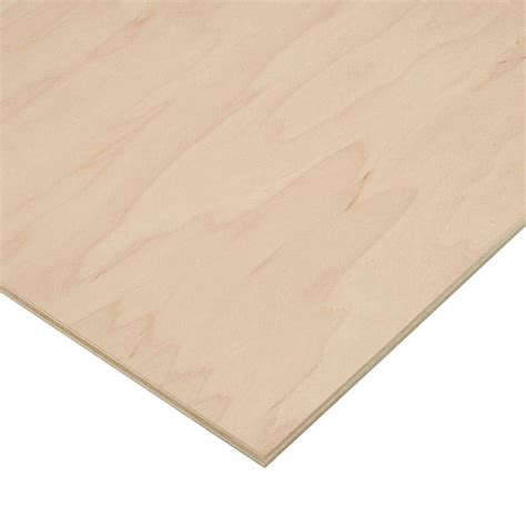 Columbia Forest Products 12 In X 4 Ft X 4 Ft Purebond Maple Plywood