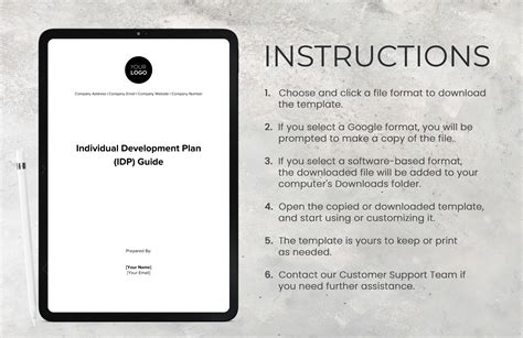Individual Development Plan (IDP) Guide HR Template in Word, PDF ...