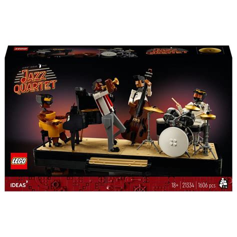 Lego Ideas Jazz Quartet Building Kit For Music Loving Adults