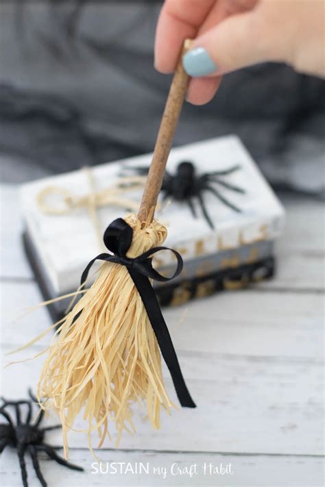 Adorable Mini Witch's Broom Craft – Sustain My Craft Habit