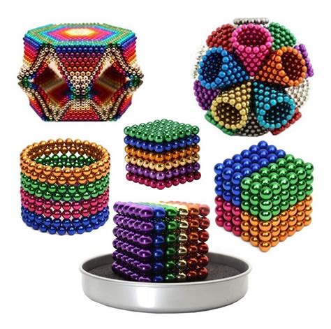 Set Bolitas De Imanes Multicolor Cubo M Gico Mercado Libre