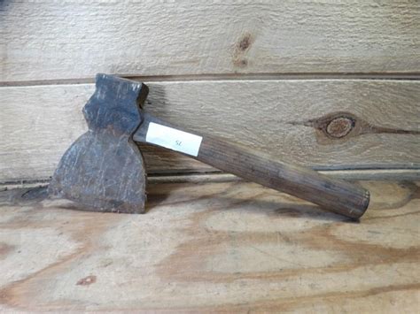 Antique Broad Axe | Live and Online Auctions on HiBid.com