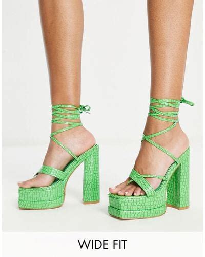 Green Simmi Shoes For Women Lyst