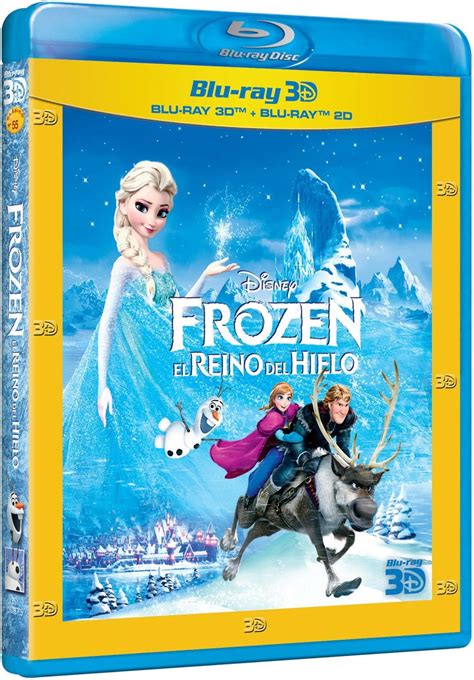 Frozen El Reino Del Hielo 3d 2d [blu Ray] Au Movies And Tv