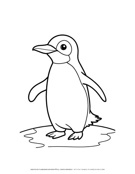 Engaging Penguin Printable: Boost Learning Through Coloring