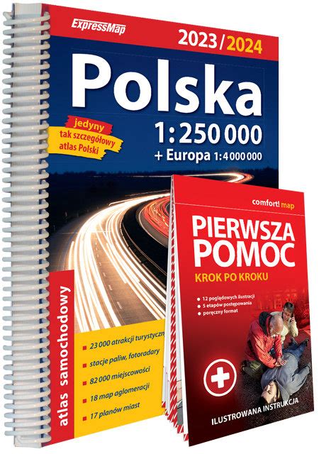 Polska Atlas Samochodowy Instrukcja Pierwszej Pomocy