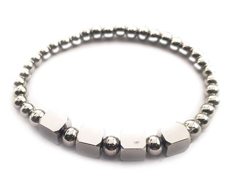 Welch Steel Bead Bracelet