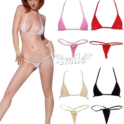 Micro Bikini Negro Supersensual Piezas Bra Y Tanga En Mercado Libre