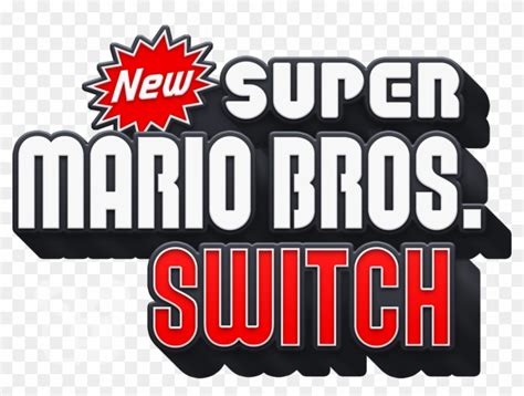 Switch Logo Png - New Super Mario Bros Wii, Transparent Png - 1062x753 ...