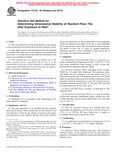 Astm F2199 092014 Standard Test Method For Determining Dimensional