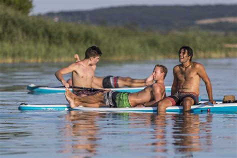 Jezioro Balaton Wycieczka Na Desce Wios Owej Po Parku Narodowym Tihany