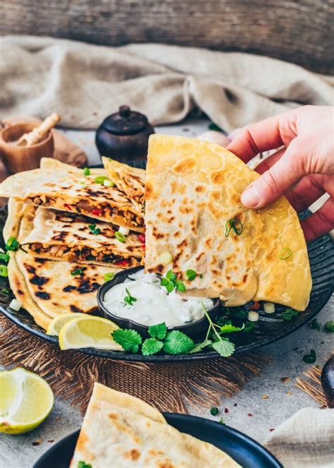 Türkische Gözleme Vegane Fladenbrot Teigtaschen Bianca Zapatka