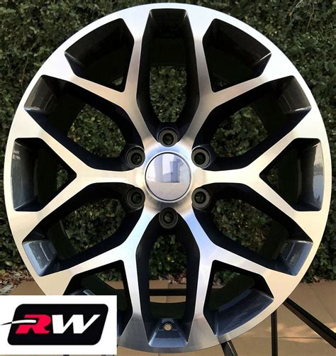 Inch Chevy Tahoe Oe Replica Snowflake Wheels Machined Gray Rims