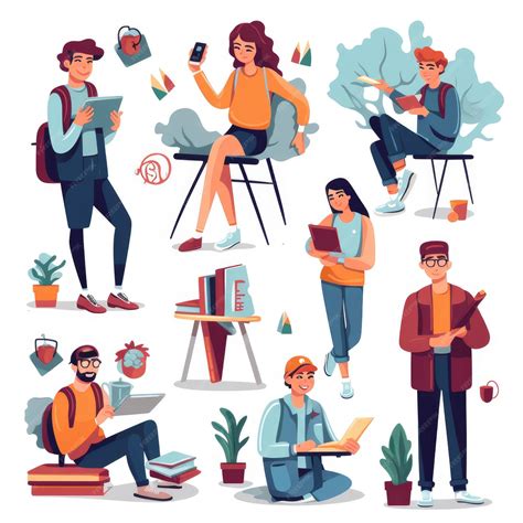 Premium AI Image | Vibrant Leisure Exploring Student Engagement through