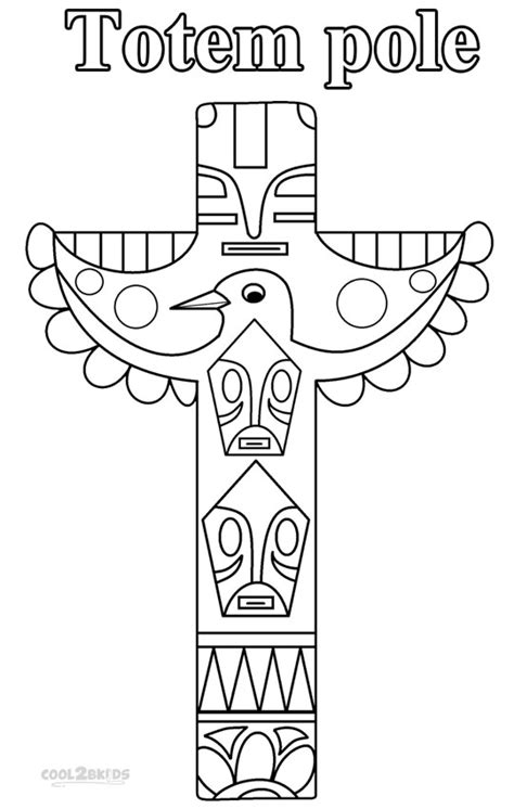 Totem Pole Craft Template