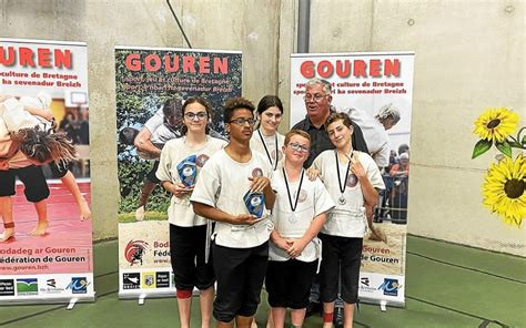 À Pluneret deux champions de Bretagne Est pour le Skol Gouren Bro An