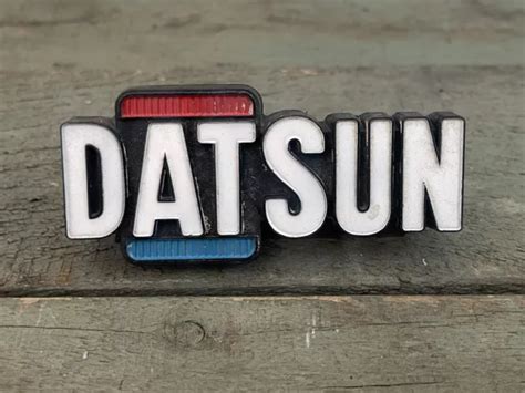 Vintage Datsun Bluebird Grille Emblem Badge Oem P N U