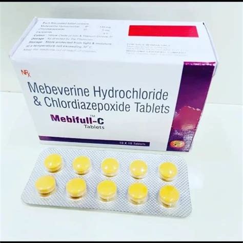 Mebeverine Hydrochloride 135 At Rs 1450box Mebeverine Hydrochloride