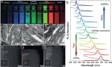 Figure 1 From From Precursor Powders To Cspbx3 Perovskite Nanowires