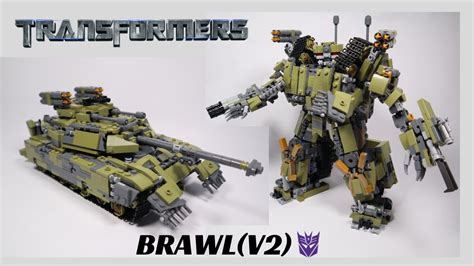 Lego Transformers 2007 Movie Brawl V2 Youtube